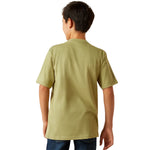Ariat Boy's Green Oh Chute Tee