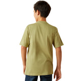 Ariat Boy's Green Oh Chute Tee