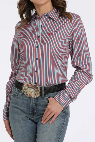Cinch Women's Striped Shirt