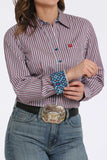 Cinch Women's Striped Shirt