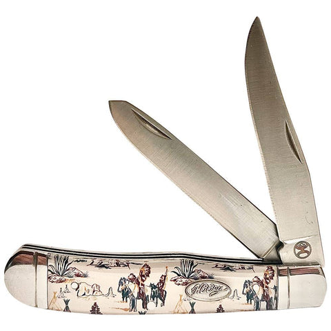 Hooey Chief Cream Trapper Knife