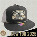 Raised by Rain Charcoal Cap