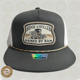 Raised by Rain Charcoal Cap
