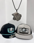 Cow- Stainless Steel Necklace and Pendant - (Adult 22”)