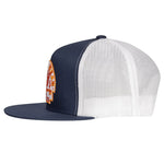 Lazy J Navy & White Arrowhead Patch Cap