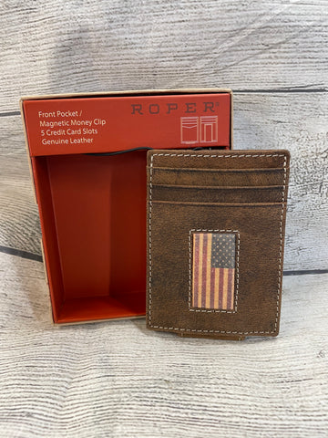 Roper Flag Money Clip
