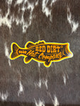 Red Dirt Hat Co. Neon Bass Decal