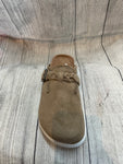 Very G Suede Mule with Buckle