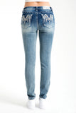 Grace Aztec Embroidery Jr Bootcut