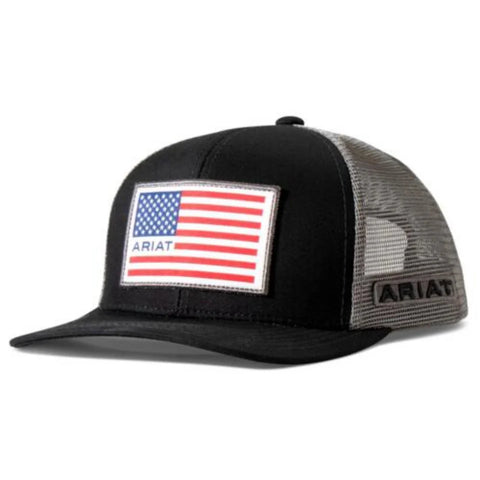 Ariat American Flag Patch Cap
