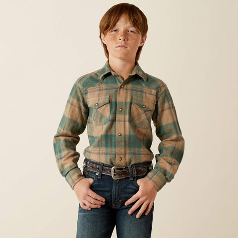 Boy’s Huxlee Retro Classic Fit Shirt