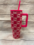 Checkered Livestock Tumblers