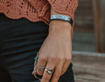 Allergic To Aholes Bracelet- Black