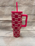Checkered Livestock Tumblers