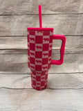 Checkered Livestock Tumblers