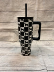 Checkered Livestock Tumblers
