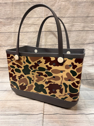 Assorted Camo Print Beach Bags