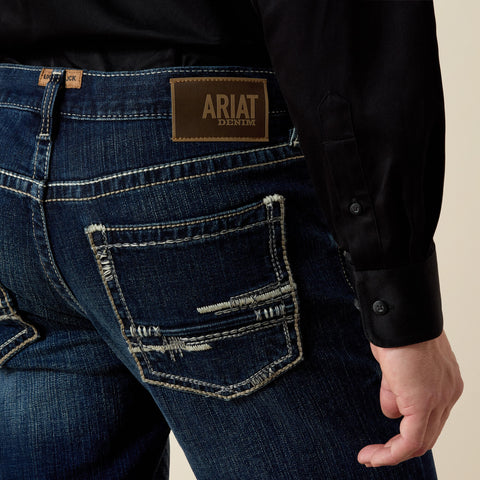 Ariat Men's M4 Low Rise Stretch Adkins Boot Cut Jean
