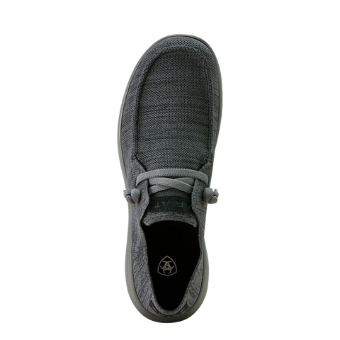 Ariat Men's Charcoal Knit Slip On Hilo Shoe