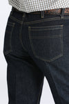 Cinch Men's White Label Mid Rise Relaxed Fit Straight Leg Jean - Dark Wash