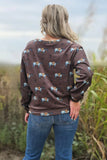 Old Town Road Brown Top