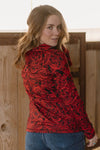 Tailgate Party Red & Black Pullover