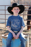 Cinch Boy's Navy Tee