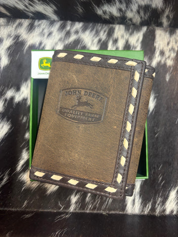 John Deer Tan/Brown Trifold
