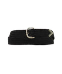 Black Woven Belt