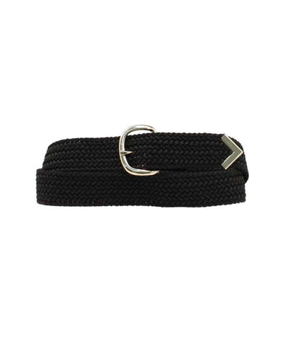 Black Woven Belt