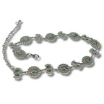 Concho Turquoise Concho Hatband