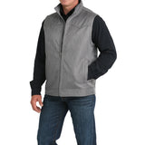 Cinch Men's Conceal Carry Grey Bonded Vest