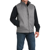 Cinch Men's Conceal Carry Grey Bonded Vest