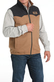 Cinch Men's Brown Concealed Carry Wooly Vest