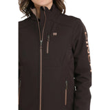 Cinch Women's Brown Concealed Carry Bonded Jacket