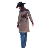 Cinch Ladies Grey Western Mid Length Duster