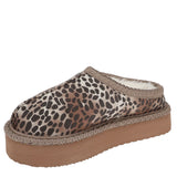 Very G Women's Christy Taupe/Leopard Slipper