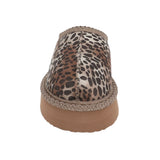 Very G Women's Christy Taupe/Leopard Slipper