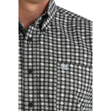 Cinch Men's Brown Geometric Print Shirt