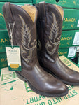 R. Watson Men's Ranch Dessert Cafe Brown Oiled Boot