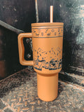 Cattle Drive 40 oz Tumbler