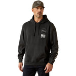 Ariat Men’s Sponsor Patriot Charcoal Heather Hoodie