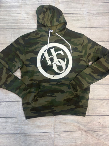 Horse Creek Outfitters Logo Camo Hoodie