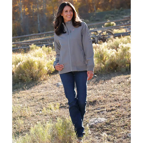 Cinch Women's Gray Bonded Jacket