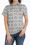 Cinch Womens Aztec Polo