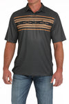 Cinch Men’s Arenaflex Grey Polo