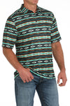 Cinch Men’s Arenaflex Aztec Polo