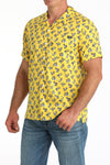 Cinch Men's Wonky Donkey Camp Shirt