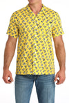 Cinch Men's Wonky Donkey Camp Shirt