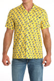 Cinch Men's Wonky Donkey Camp Shirt